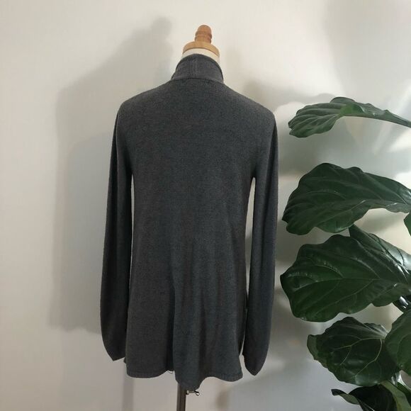 Barefoot Dreams CozyChic Lite Calypso Wrap Cardigan Grey XXS/XS - Picture 7 of 7